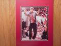 Picture: Bobby Knight Indiana Hoosiers original 8 X 10 photo professionally double matted to 11 X 14 so that it fits a standard frame.