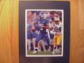 Picture: Kentucky Wildcats Andre Woodson original 8 X 10 photo professionally double matted to 11 X 14 so that it fits a standard frame. This photo shows Wooden in the Cats' stunning win over LSU.