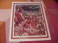 Picture: Louisville Cardinals Basketball History Print by Paul Miller. 1980's print includes Darrell Griffith, Denny Crum, Wes Unseld, Butch Beard, Lancaster Gordon, Scooter and Rodney McCray, Ricky Wilson, Jim Price, Junior Bridgeman, Wade Houston and many more. You will receive a ledger that identifies all images on this print.