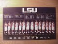 Picture: LSU Tigers 2004-05 basketball poster includes Glen Davis now of the Boston Celtics, Brandon Bass now of the Dallas Mavericks, Josh Maravich (son of Pete Maravich), Tyrus Thomas now of the Chicago Bulls, and many others.