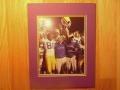 Picture: Les Miles and the LSU Tigers original 8 X 10 photo professionally double matted to 11 X 14 to fit a standard frame. 