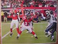 Picture: Matt Ryan Atlanta Falcons 12 X 18 panoramic print with Michael Turner blocking.