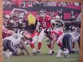 Picture: Matt Ryan audibles Atlanta Falcons 12 X 18 panoramic print.