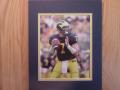 Picture: Chad Henne "in the pocket" Michigan Wolverines original 8 X 10 photo professionally double matted to 11 X 14 to fit a standard frame. 
