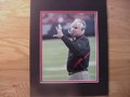 Picture: Mike Smith of the Atlanta Falcons 8 X 10 photo professionally double matted to 11 X 14 so that it fits a standard frame.
