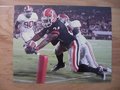 Picture: Knowshon Moreno touchdown against Alabama Georgia Bulldogs photo.