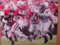 Picture: Knowshon Moreno "The Natural Heisman Pose" Georgia Bulldogs original 16 X 20 photo print.