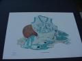 Picture: North Carolina Tar Heels Basketball Print. This print is signed and numbered by the aritst.