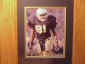 Picture: Tim Brown Notre Dame Fighting Irish original 8 X 10 photo professionally double matted to 11 X 14 to fit a standard frame.