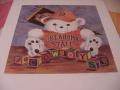Picture: Oklahoma State Cowboys Teddy Bear Print signed and numbered by the artist.