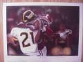 Picture: Tyrone Prothro Alabama Crimson Tide "The Catch" vs. Southern Mississippi print signed by artist Doug Hess.