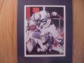 Picture: Curt Warner Penn State Nittany Lions 8 X 10 photo professionally double matted to 11 X 14 so that it fits a standard frame.