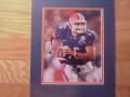 Picture: Tim Tebow Florida Gators with SEC 75th Anniversary Patch from 2007 8 X 10 photo professionally double matted in team colors to 11 X 14 so that it fits a standard frame.