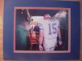 Picture: Tim Tebow Florida Gators 8 X 10 photo professionally double matted in team colors to 11 X 14 so that it fits a standard frame.