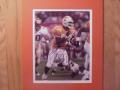 Picture: Tee Martin hand-signed original 8 X 10 National Championship Photo professionally double matted to 11 X 14 to fit a standard frame. The autograph is absolutely guaranteed authentic and comes with a Certificate of Authenticity from Sports Masterpieces. We have only one so the first one to order this photo will be the only one to get it signed by Tee!