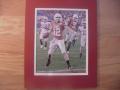 Picture: Quan Cosby Texas Longhorns touchdown against Ohio State in the 2009 Tostitos Fiesta Bowl 8 X 10 photo double matted to 11 X 14 so that it fits a standard frame.