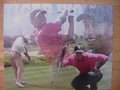 Picture: Tiger Woods original 8 X 10 golf photo/print collage.
