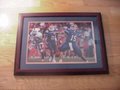 Picture: Tim Tebow Florida Gators 12 X 18 panoramic photo professionally double matted and custom framed in cherry wood to 18 X 24!