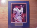 Picture: Tim Tebow Florida Gators 8 X 10 photo professionally double matted in team colors to 11 X 14 with a name plate that reads "Tim Tebow, #15, Florida Gators."