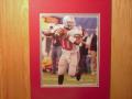 Picture: Troy Smith Ohio State Buckeyes original 8 X 10 photo professionally double matted to 11 X 14 to fit a standard frame. Here Troy wears Ohio State white.