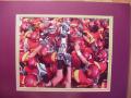 Picture: USC Trojans "Trojan Unity" original 8 X 10 photo professionally double matted to 11 X 14 so that it fits a standard frame. 