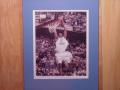 Picture: Vince Carter "Slam Dunk" North Carolina Tar Heels original 8 X 10 photo professionally double matted in Carolina Blue to 11 X 14 to fit a standard frame.