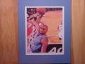 Picture: Vince Carter North Carolina Tar Heels original 8 X 10 photo professionally double matted in Carolina Blue to 11 X 14 to fit a standard frame!