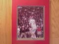 Picture: John Parker Wilson Alabama Crimson Tide original 8 X 10 photo professionally double matted to 11 X 14 so that it fits a standard frame.