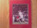 Picture: John Parker Wilson Alabama Crimson Tide original 8 X 10 photo professionally double matted to 11 X 14 so that it fits a standard frame.