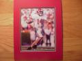 Picture: John Parker Wilson Alabama Crimson Tide original 8 X 10 photo professionally double matted in team colors to 11 X 14 so that it fits a standard frame you can find easily and buy inexpensively. 