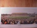 Picture: West Virginia Mountaineers vs. Marshall Thundering Herd 2006 Mountaineer Field stadium print. This season opening game took place September 2, 2006 and featured Steve Slaton rushing for 203 yards. 